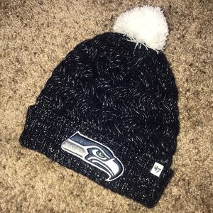 Sparkly Seahawk Beanie